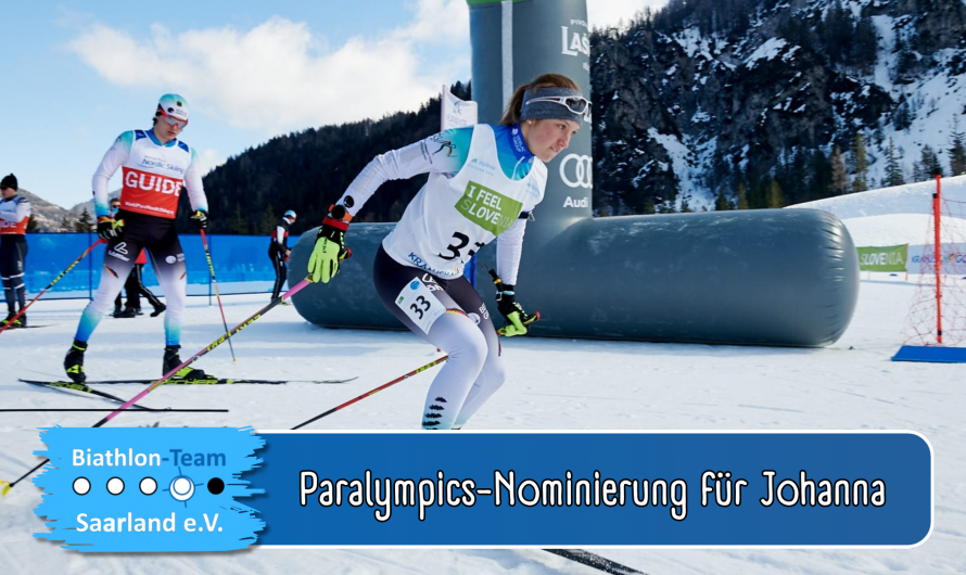 Johanna Recktenwald für Paralympics in Peking nominiert